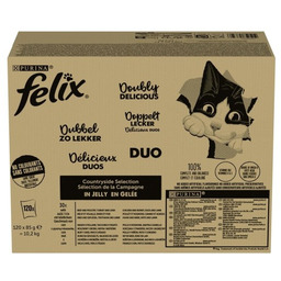 Purina Nestle PURINA FELIX FANTASTIC DUO Mix 120x85g