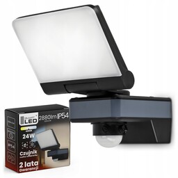 Kinkiet Zewnętrzny Ścienny 24W Lampa Elewacyjna Ogrodowa