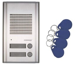 Stacja bramowa 2-abonentowa DR-201AG/RFID Commax