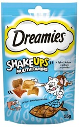 DREAMIES ShakeUps Multivitamins 55g przysmak z owocami morza