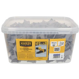 Klipsy do poziomowania płytek fuga 1,5 mm płytki