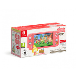 Konsola NINTENDO Switch Lite Coral + Animal Crossing