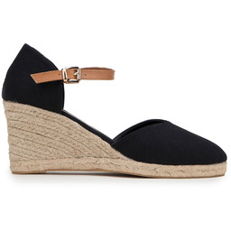 Damskie espadryle z paskiem