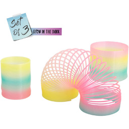 Trendhaus, sprężyna tęczowa festival feelings 3 szt.