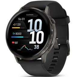 Garmin Venu 4 45mm Slate z silikonowym paskiem