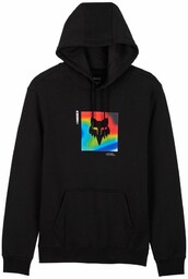bluza męska FOX SCANS FLEECE PO HOOD Black