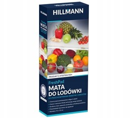 2x Mata Antypleśniowa Antybakteryjna Do Lodówki Hillmann ADGLO05