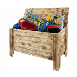 Skrzynia na zabawki drewniany kufer na zabawki skrzynia