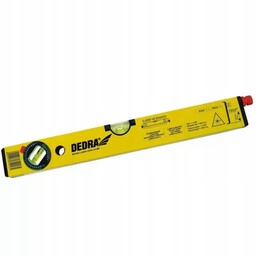 Poziomica laserowa, poziomnica Dedra MD1004 60cm, zasięg 30m