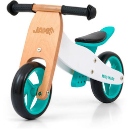 Rowerek biegowy Milly Mally Jake 2w1 Classic Miętowy