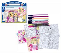 Zestaw Triplus Kolorowanie po numerach Moda "Fashion" Staedtler