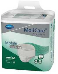 MoliCare Premium Mobile Majtki chłonne 5K średni stopień