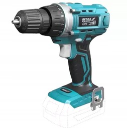 Wiertarko-wkrętarka Akumulatorowa Uchwyt 10MM 18V Sas DED7040 Dedra