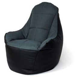 Go Gift Pufa worek sako BOSS czarny-grafit XXL