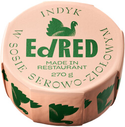 Rzemieślnicza konserwa w puszce Ed RED Originals Indyk