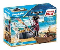 Figurka Pirates Starter Pack Pirat z łodzią