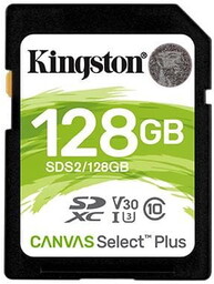 Kingston Karta pamięci Canvas Select Plus SDS2/128GB (128GB;