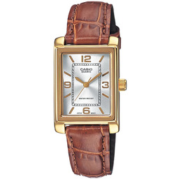 Zegarek Damski Casio LTP-1234PGL-7AEG brązowy