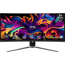 MSI Monitor MAG 341CQP 34" QD-OLED 3440x1440px 175Hz