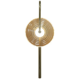 Kinkiet Plato bursztynowy LED CCT LP-0301/1W AM -