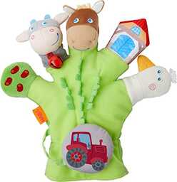 HABA 304933 Farm Soft Finger Puppets with Farm