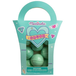 Crush kule do kąpieli dla dzieci Zielone 8x15g