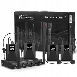Zestaw mikrofonów bezprzewodowych Shudder SDR1004