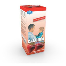 CALCIUM Syrop truskawkowy - 150 ml -> Odbiór