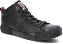 Czarne Trampki Cross Jeans Damskie Wygodne Obuwie