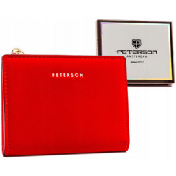 Portfel damski Peterson PTN 003-WEI czerwony