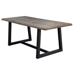 Stół prostokątny 80 x 200 cm imitacja drewna