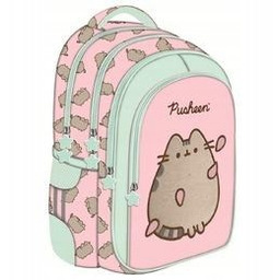 Plecak szkolny wielokomorowy Pusheen St. Majewski różowy