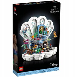 Lego 43225 Disney Królewska muszla Małej Syrenki Ariel-ki