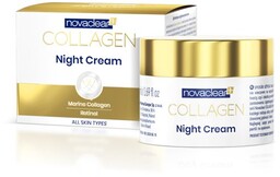 Novaclear Collagen Ujędrniająco-wygładzający krem na noc, 50 ml