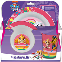 Zestaw Obiadowy Psi Patrol Skye Talerzyk Miska Kubek