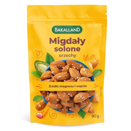BAKALLAND Migdały solone (90 g)