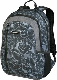 BACKPACK ICON GREY FLOWERS 26798
