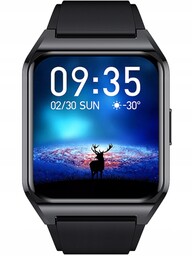 Smartwatch damski męski Rubicon RNCE89 Rozmowy Kroki Puls