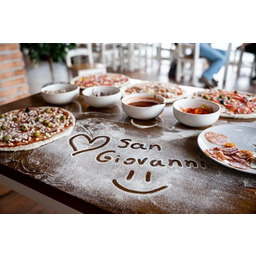 Warsztaty robienia pizzy dla rodziców z dziećmi San