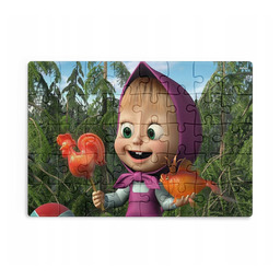 Puzzle 30/70/96/110 Elementów Sublimacja Masza i Niedźwiedż Różne