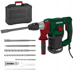 Parkside Młotowiertarka udarowa Pbh 1550W 5J Sds-plus Akcesoria