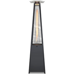 Parasol gazowy piramida Saturn antracytowy Garden Point