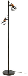 Lindby - Arinthea Lampa Podłogowa Wood/Black