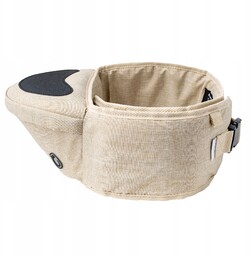 Hippychick Hipseat Nosidełko biodrowe Denim Oatmea