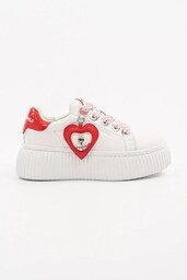 Karl Lagerfeld Damskie skórzane sneakersy KREEPER LO Valentine