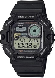 ZEGAREK MĘSKI CASIO Digital Moonphase WS-1700H-1AV + BOX