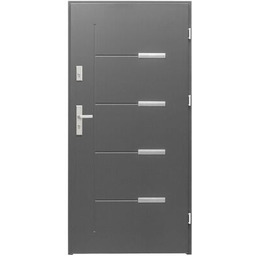 Drzwi zewnętrzne Onyks antracyt 90 cm prawe Splendoor