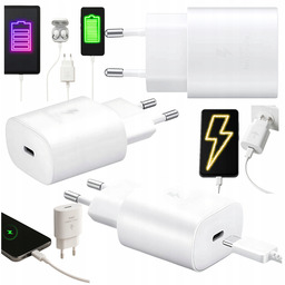 Ładowarka Usb C 25W Szybka Do Telefonu Ładowanie