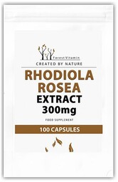 FOREST Vitamin Rhodiola 300mg Różaniec Górski 100caps.