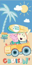 Ręcznik Bawełna 140X70Cm Świnka Peppa George